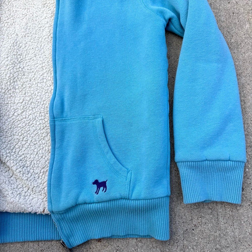 Girl’s/Kid’s Mini Boden Full Zip Hooded Fleece Sweatshirt Size 9-10Y - Picture 7 of 9